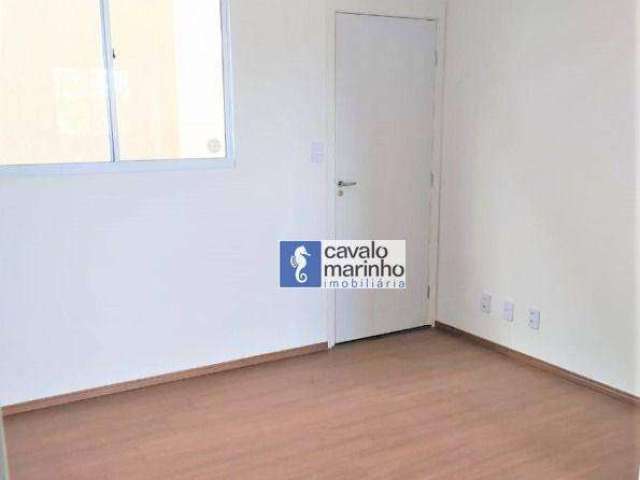 Apartamento com 2 dormitórios para alugar, 40 m² por R$ 1.306,86/mês - Recreio das Acácias - Ribeirão Preto/SP