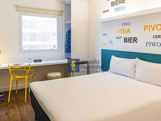Flat com 1 dormitório à venda, 18 m² por R$ 250.000,00 - Bosque das Juritis - Ribeirão Preto/SP