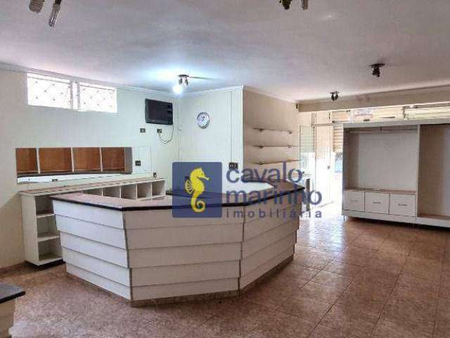 Salão para alugar, 153 m² por R$ 1.812,49/mês - Jardim Interlagos - Ribeirão Preto/SP