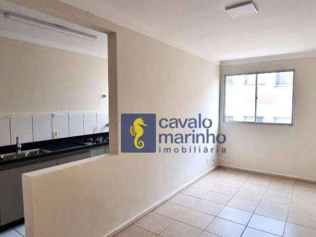 Apartamento com 2 dormitórios para alugar, 54 m² por R$ 1.526,98/mês - Reserva Sul Condomínio Resort - Ribeirão Preto/SP