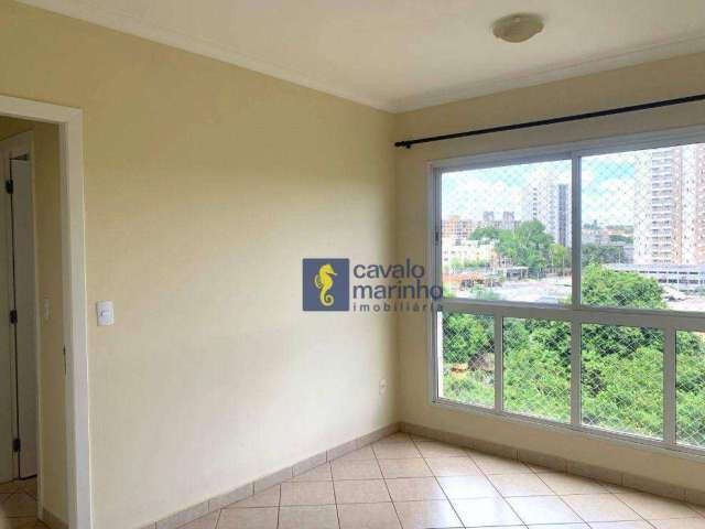 Apartamento com 1 dormitório para alugar, 40 m² por R$ 1.742,24/mês - Jardim Palma Travassos - Ribeirão Preto/SP