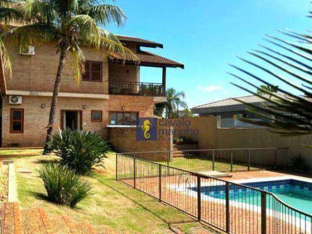 Casa com 4 dormitórios para alugar, 405 m² por R$ 10.103,62/mês - Royal Park - Ribeirão Preto/SP