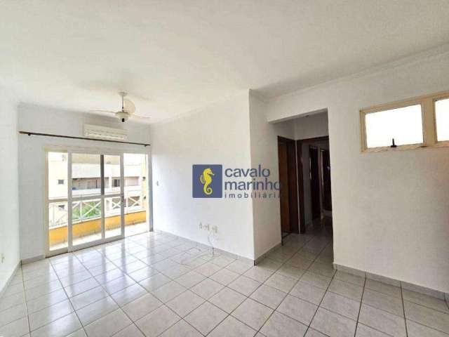 Apartamento com 2 dormitórios para alugar, 62 m² por R$ 2.043,56/mês - Vila Ana Maria - Ribeirão Preto/SP