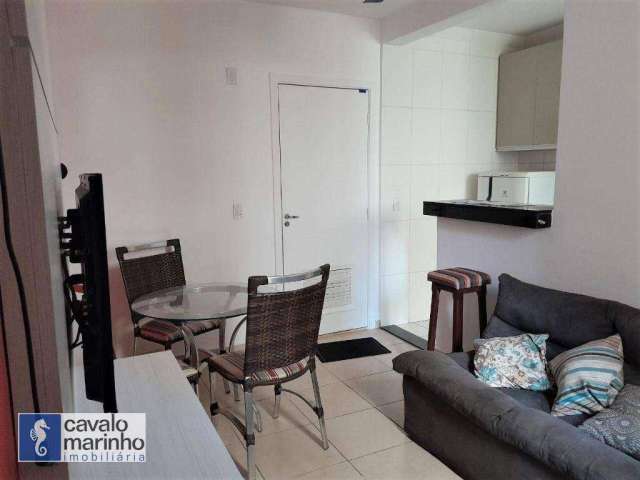 Apartamento com 2 dormitórios para alugar, 45 m² por R$ 1.972,54/mês - Nova Aliança - Ribeirão Preto/SP