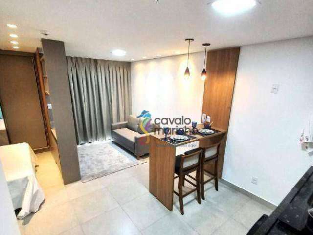 Flat com 1 dormitório para alugar, 35 m² por R$ 2.559/mês - Jardim Botânico - Ribeirão Preto/SP