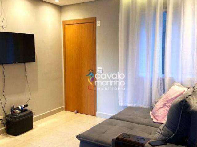 Apartamento com 2 dormitórios à venda, 43 m² por R$ 200.000 - Parque dos Pinus - Ribeirão Preto/SP