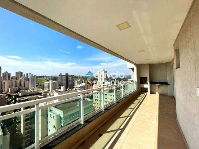 Apartamento com 3 dormitórios para alugar, 127 m² por R$ 6.334/mês - Nova Aliança - Ribeirão Preto/SP