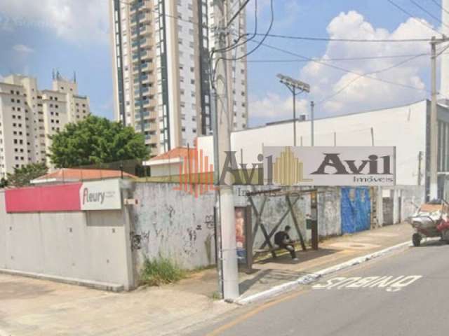 Terreno a Venda ou locação  Tatuapé 875 m² - São Paulo/SP