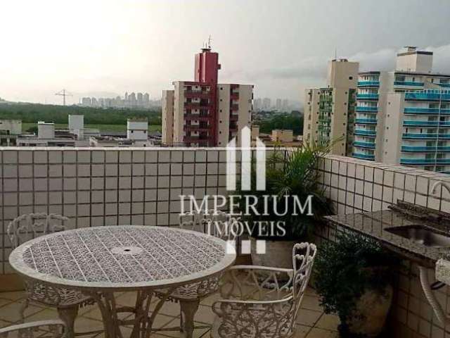 Apartamento Duplex com 3 dormitórios para alugar, 165 m² por R$ 5.780,00/mês - Jardim Las Palmas - Guarujá/SP