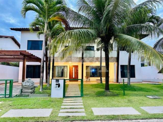 Casa em condomínio fechado com 5 quartos para alugar na Praia de Busca Vida, Camaçari  por R$ 20.000