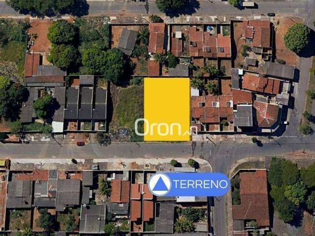 Terreno à venda, 667 m² por R$ 480.000,00 - Jardim Cristal - Aparecida de Goiânia/GO