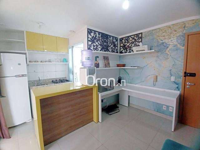 Flat com 1 dormitório à venda, 43 m² por R$ 475.000,00 - Setor Bueno - Goiânia/GO