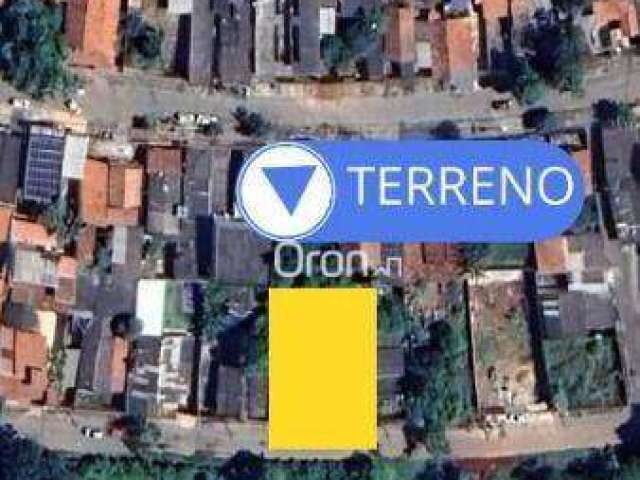 Terreno à venda, 491 m² por R$ 600.000,00 - Setor Pedro Ludovico - Goiânia/GO