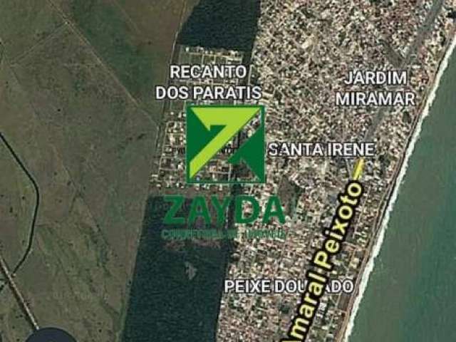 Terreno plano com 265m² de área total, no bairro Recanto dos Paratis, em Barra de São João.