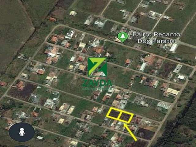 02 terrenos planos de 450m² cada, em Barra de São João.