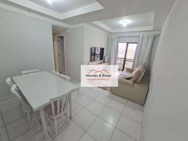 Apartamento com 3 dormitórios à venda, 68 m² por R$ 380.000,00 - Vila Rio de Janeiro - Guarulhos/SP