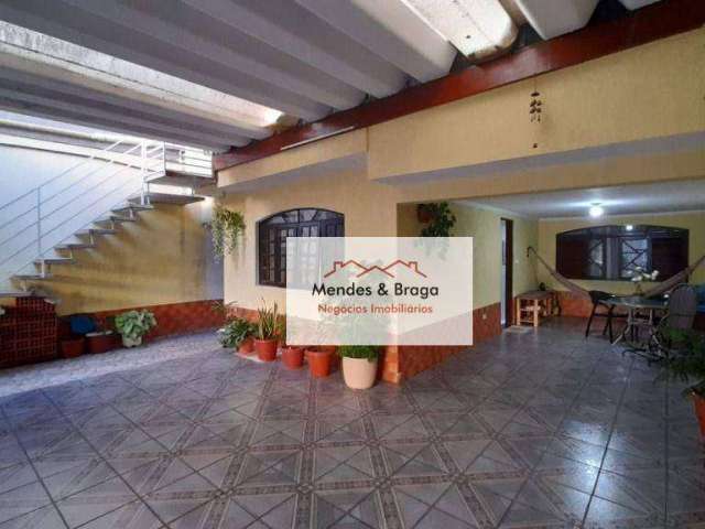 Casa  TERREA - 3 dormitórios para alugar, 240 m² por R$ 2.550,00 /mês - Jardim Diogo - Guarulhos/SP
