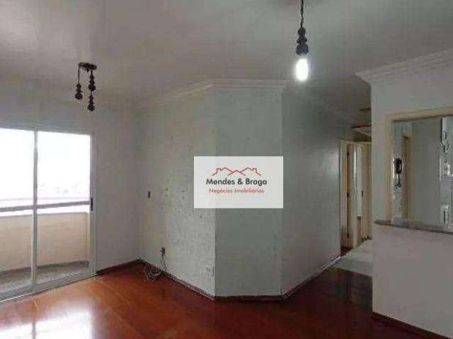 Apartamento com 2 dormitórios à venda, 57 m² por R$ 350.000,00 - Vila Augusta - Guarulhos/SP