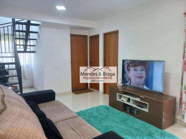 Cobertura com 2 dormitórios à venda, 83 m² por R$ 315.000,00 - Jardim Silvestre - Guarulhos/SP
