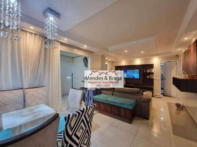 Apartamento à venda, 86 m² por R$ 830.000,00 - Vila Augusta - Guarulhos/SP