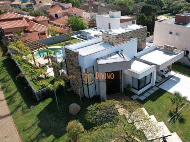Casa automatizada com 3 suítes à venda, 400 m² por R$ 3.000.000 - Condomínio Vivendas do Lago - Sorocaba/SP