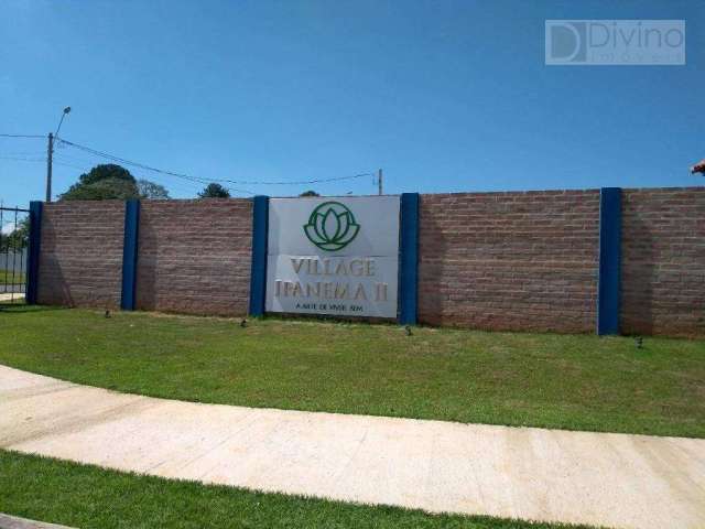 Terreno à venda, 1000 m² por R$ 210.000,00 - Condomínio Village Ipanema II - Araçoiaba da Serra/SP