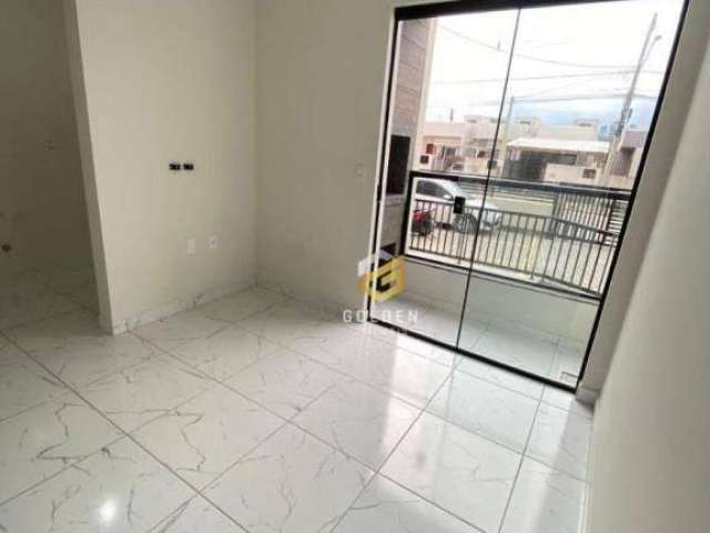Apartamento com 2 dormitórios à venda, 60 m² por R$ 265.000,00 - Vila das Palmeiras  - Tijucas/SC