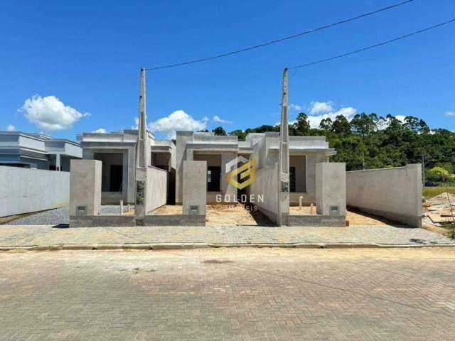 Casa com 2 dormitórios à venda, 57 m² por R$ 330.000,00 - Joaia - Tijucas/SC