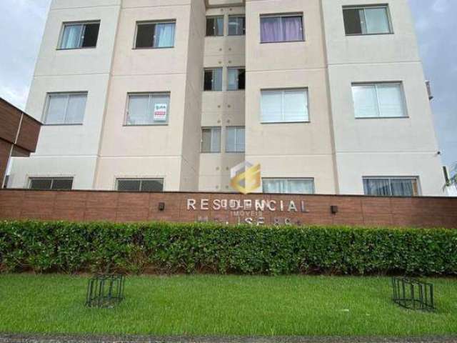 Apartamento com 2 dormitórios para alugar, 65 m² por R$ 1.900,00/mês - XV de Novembro - Tijucas/SC
