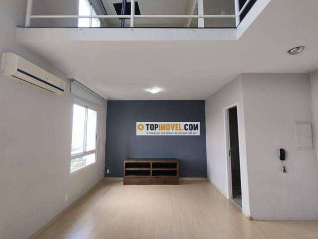 Apartamento Duplex com 1 dormitório, 85 m² - venda por R$ 800.000 ou aluguel por R$ 6.673/mês - Panamby - São Paulo/SP