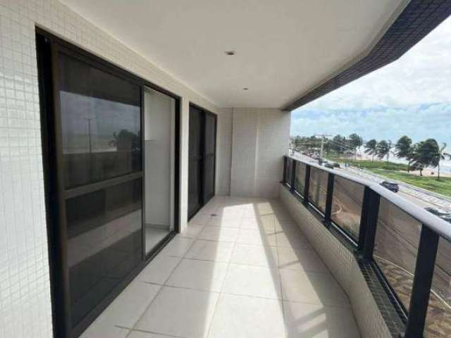 Apartamento Beira-Mar de 70m² com na orla a venda  por R$ 860.000 - Loteamento Bela Vista - Cabedelo/PB