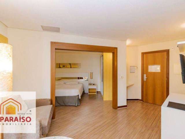 Flat com 1 dormitório à venda, 43 m² por R$ 265.000,00 - Batel - Curitiba/PR