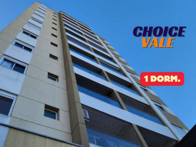 Ótimo apartamento à venda 1 DORMITÓRIO no Edifício Choice Vale