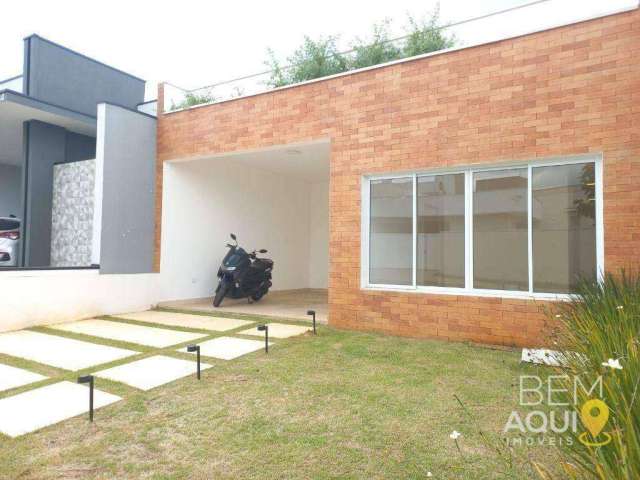 Casa com 3 dormitórios à venda, 105 m² por R$ 750.000,00 - Condomínio Village Moutonnée - Salto/SP