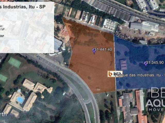 Área à venda, 62787 m² por R$ 99.800.000,00 - Parque Industrial - Itu/SP