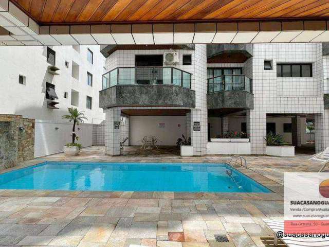 Apartamento com 3 dormitórios à venda, 110 m² por R$ 450.000,00 - Praia da Enseada – Hotéis - Guarujá/SP