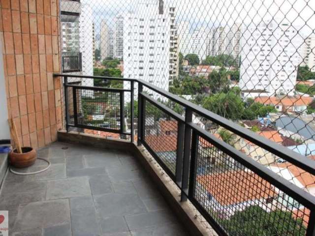 Apartamento Campo Belo, 3 dorms, 1 suíte, 140 m² por R$ 895.000,00