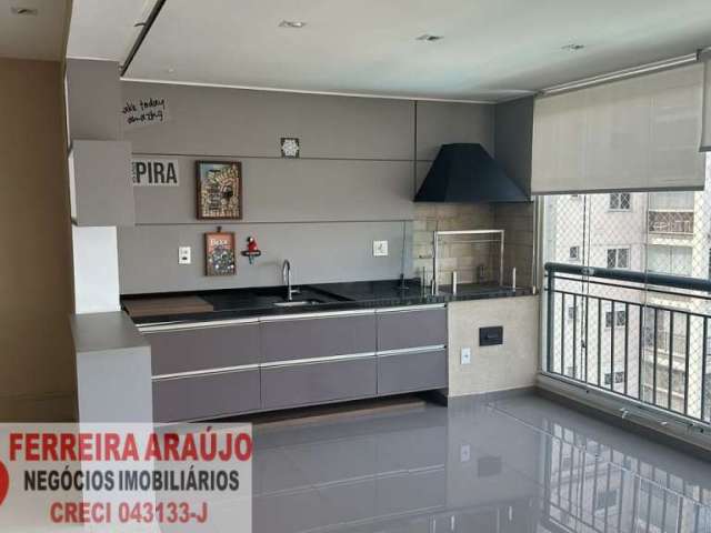 Apartamento 202m² 3 suítes Varanda Gourmet Splendor Vila Mascote