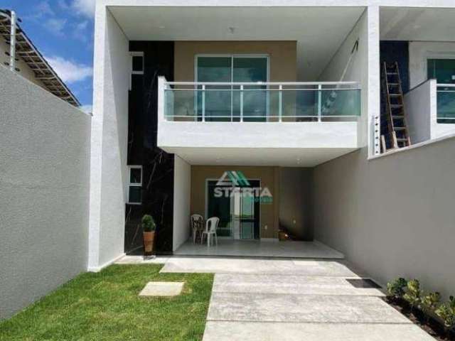 Casa com 3 dormitórios à venda, 125 m² por R$ 495.000,00 - Coité - Eusébio/CE