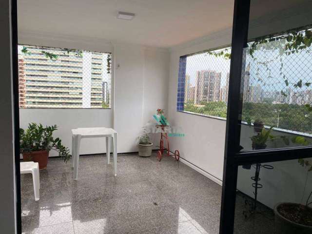 Cobertura com 3 dormitórios para alugar, 185 m² por R$ 4.275,00/mês - Guararapes - Fortaleza/CE