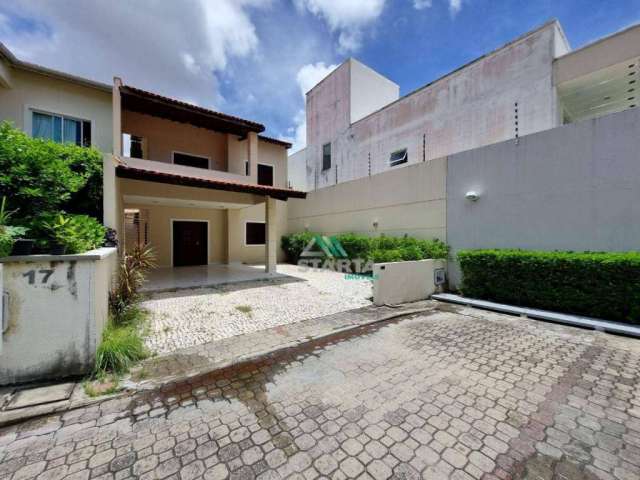 Casa com 4 dormitórios para alugar, 185 m² por R$ 3.843,00/mês - José de Alencar - Fortaleza/CE