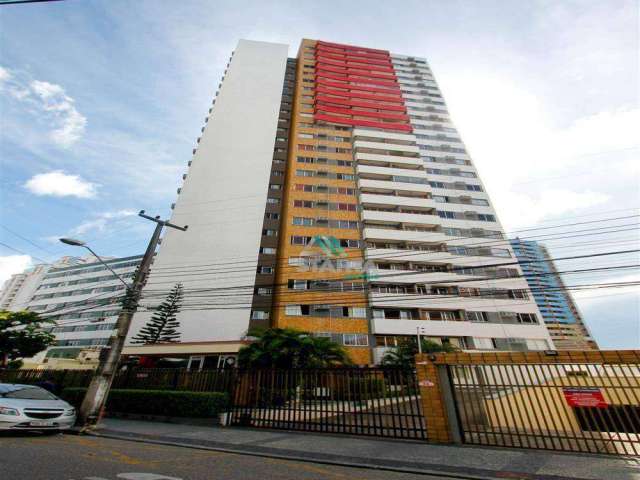 Apartamento com 3 dormitórios para alugar, 62 m² por R$ 4.216/ano - Aldeota - Fortaleza/CE