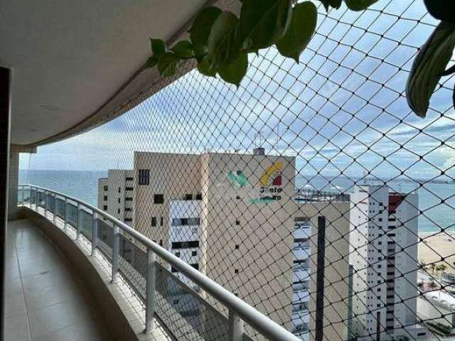 Apartamento com 3 dormitórios para alugar, 76 m² por R$ 5.984/mês - Meireles - Fortaleza/CE