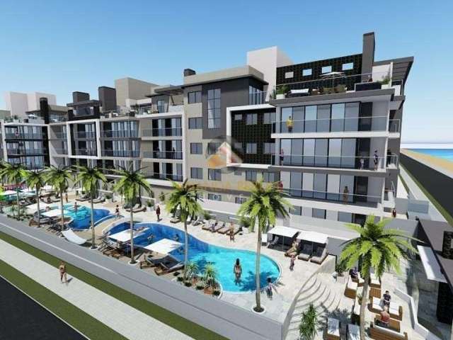 Apartamento resort frente mar Balneário Costa Azul