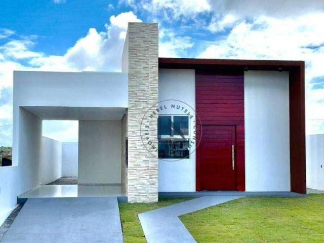 Casa com 3 dormitórios à venda, 95 m² por R$ 460.000,00 - Barro Vermelho - Marechal Deodoro/AL