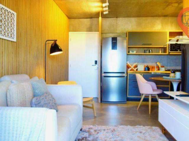 Apartamento com 1 dormitório à venda, 41 m² por R$ 550.000,00 - Loteamento Luar do Francês - Marechal Deodoro/AL