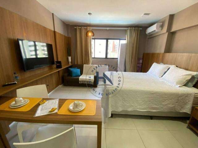 Apartamento com 1 dormitório à venda, 42 m² por R$ 550.000,00 - Ponta Verde - Maceió/AL
