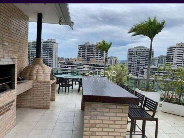 Cobertura com 5 dormitórios à venda, 580 m² por R$ 12.000.000 - Barra da Tijuca - Rio de Janeiro/RJ