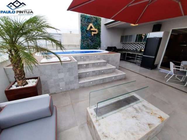 Cobertura/Duplex com piscina - Mobiliada e Decorada 211 m²