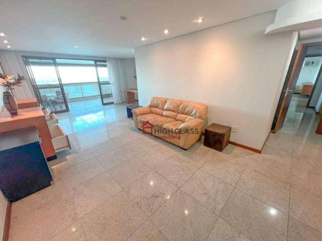 Apartamento com 4 dormitórios para alugar, 270 m² por R$ 10.372,71/mês - Praia de Itaparica - Vila Velha/ES
